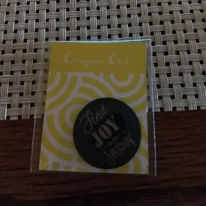 O2 "Find the Joy in the Journey"  plate